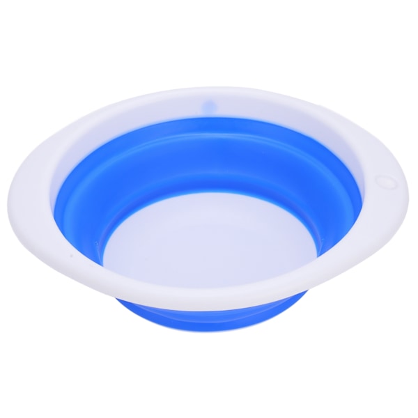 Fällbart handfat Bärbar multifunktionell plastgummi grönsakstvätthink för resor23x20x7cm