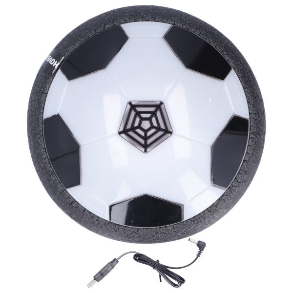 Kids Hover Fotballleke LED-lys USB Oppladbart luftdrevet innendørs fotballspillleketøy