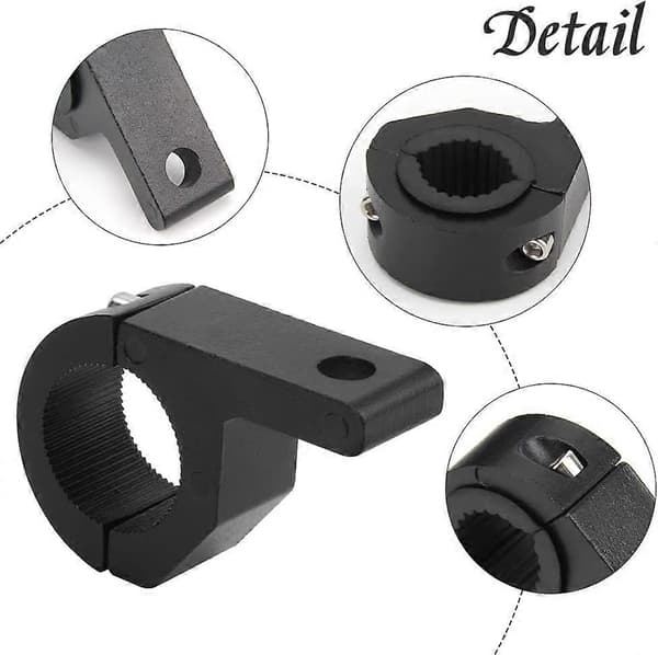 Work Light Mounting Bracket 19-32mm Universal Work Light Tube Clamp Mounting Bracket Fog Light Bulb Bracket