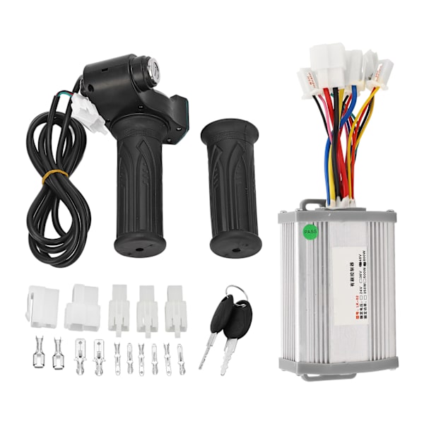 48V 800W Motorspeedregulator Gasspaken med Lås og Nøkler for Elektrisk Sykkel Scooter