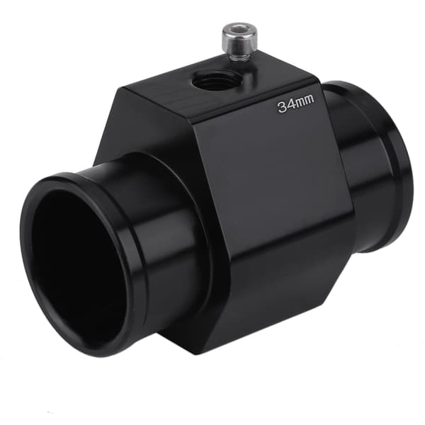 Bil Vatten Temp Temperatur Gemensam Rör Slang Sensor Mätare Adapter 34mm