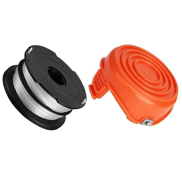 Udskiftningsspole + Spolehætte til Black & Decker GH750/GH710/GH700 Plæneklipper, DF-065-BKP/RC-065-