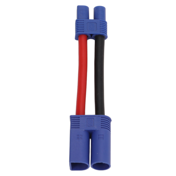 EC5 til EC3-kabel Ca. 3,5 tommer lang 12AWG Sikker blød silikone Korrosionsbestandig Robust holdbar EC3-adapterkabel hun