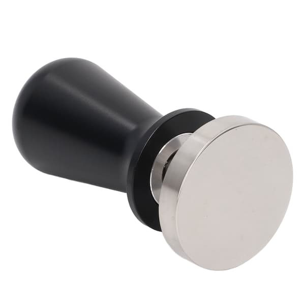 Kaffepulver Hammer Konstant Elasticitet Rustfrit Stål Kaffe Tamper til Hjemmet Sort 53mm/2.1in