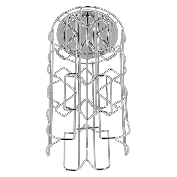 Husholdningskaffe Kapselholder Roterende Opbevaringshylde Stativ til 64 stk Kapsel Køkken