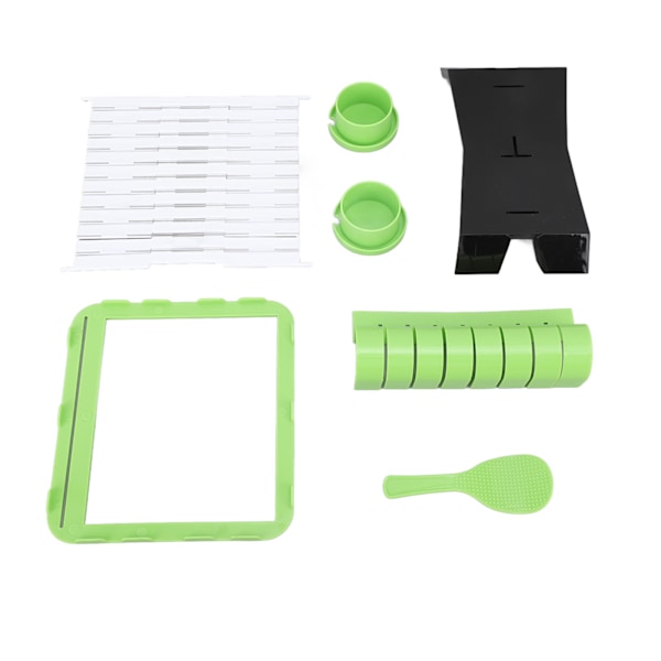 Sushi Making Kit i plast - Multifunktionell DIY Sushi Maker Rolling Kit för risbollar snacks