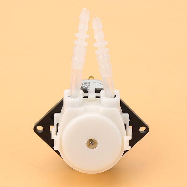 Doseringspump DIY Peristaltisk slangpump för akvarium Lab Kemisk analys (vit 24v 3*5)