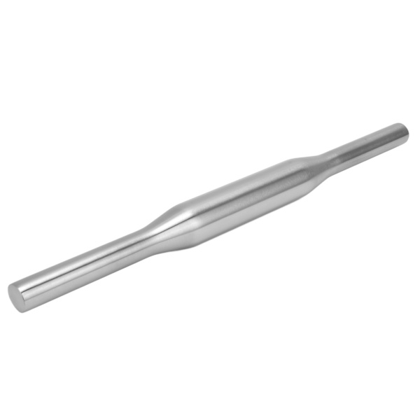 Kavel av 304 rostfritt stål portabel professionell pizzabakelse rulle för hemmakök Längd 29,7 cm