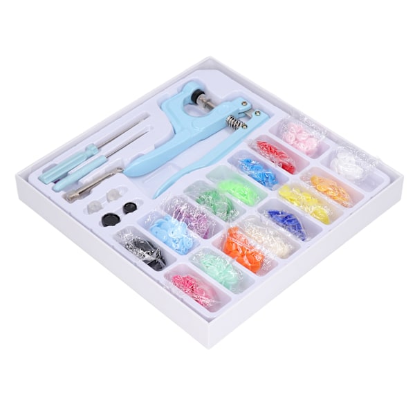 Plastknapper Lyse Dynamiske Farger Enkel Bruk Robust Holdbar Bred Anvendelse Trykknapper Blå