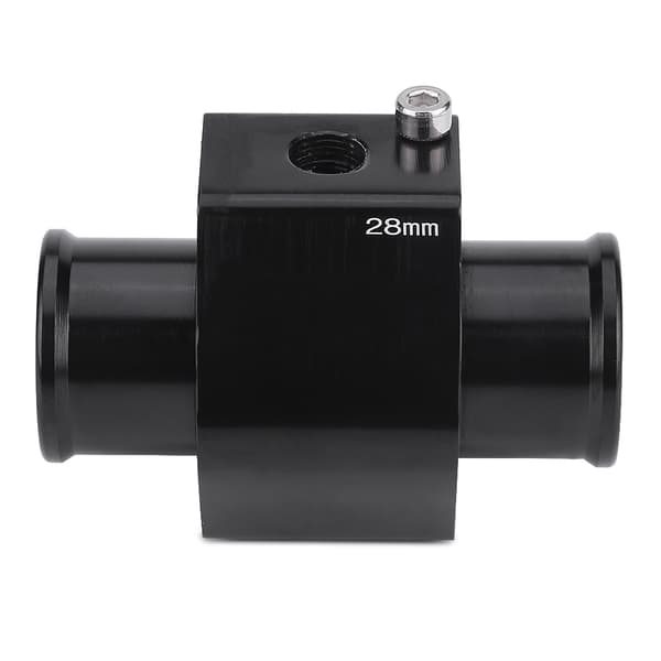 Bil Vand Temp Temperatur Samle Rør Slange Sensor Måler Adapter 28mm