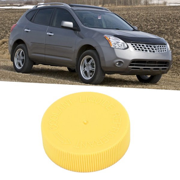 Auton jäähdytysnesteen ylivuotoastian korkki NISSAN ROGUE 21712-79900 Keltainen
