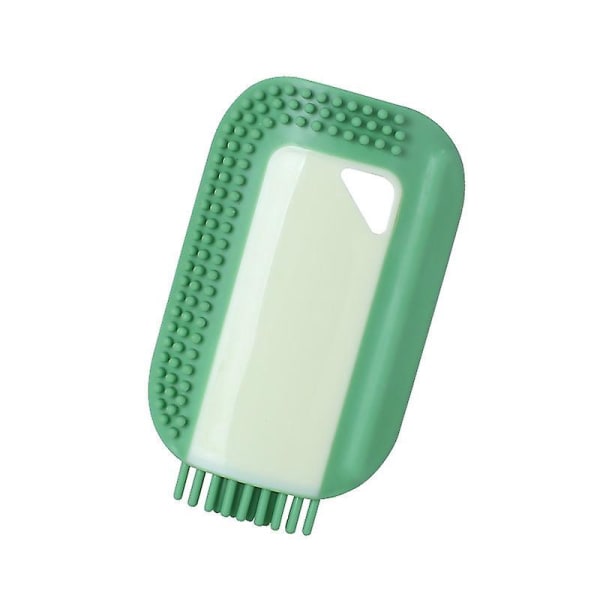 2 pakke silikone rengøringsbørster til badeværelser - højkvalitets glas og spejl afdugningsvaskeviskere med hængende design