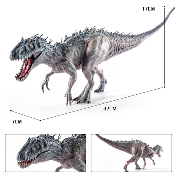 Stor størrelse Jurassic Indominus Rex Modell Action Figur Ny Tyrannosaurus Rex