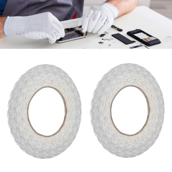 (2 stk/sett) Sterk dobbeltsidig teip 2mm/3mm/5mm for mobiltelefon LCD-skjerm 3mm/0.12in