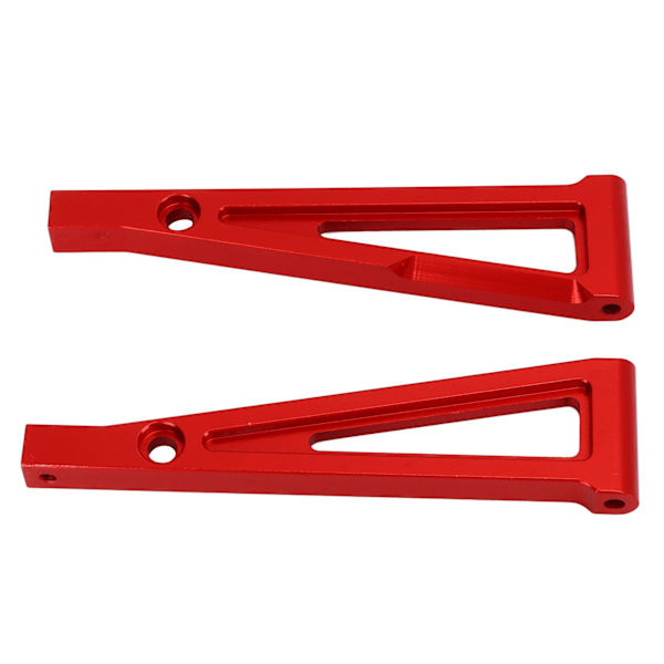 2 stk RC Bil Foran Svingarm Aluminiumslegering Lettvekt Opphengsarmsett for ARRMA 1/8 Red