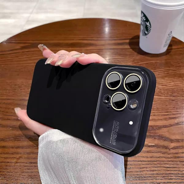 Egnet for ensfarget silikon iPhone 15 mobiltelefondeksel