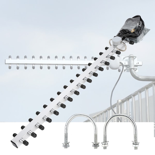 2.4G 25dBi High Gain Trådløs Router Netværkskort 16 Enhed Direktionel Yagi Antenne