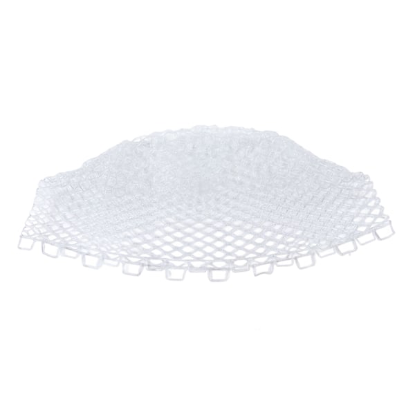 Fiskenet Landing Net Stærk Robusthed 40cm Dybde Foldbar Fiskenet Dip Net Udskiftning Til Fiskeredskab Hvid
