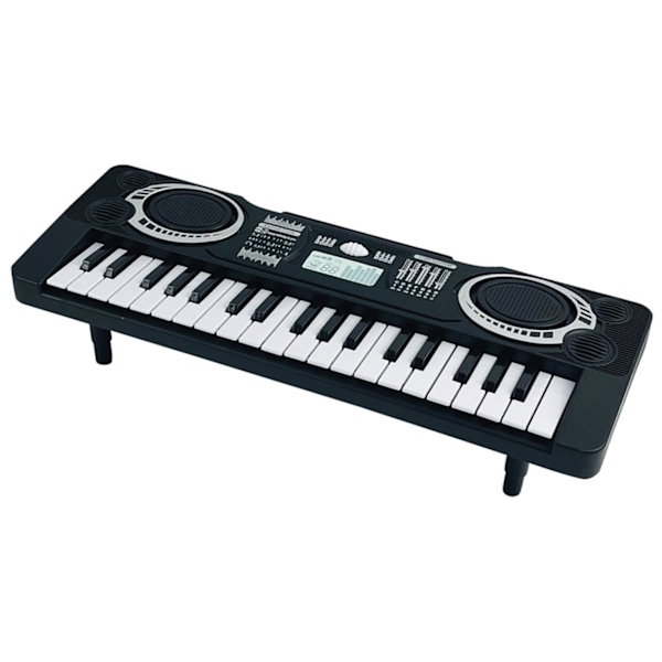 Elektrisk piano for barn Nybegynner Elektronisk musikk læring Keyboard Bærbart tidlig utdanningsinstrument 37 tangenter 2 moduser