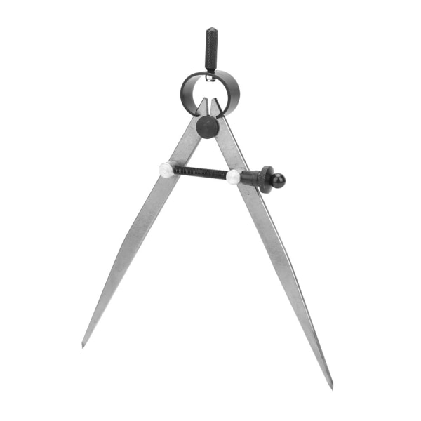 45# stål læder håndværk kompas vinge divider fjeder divider caliper med slukket ben (150 mm)