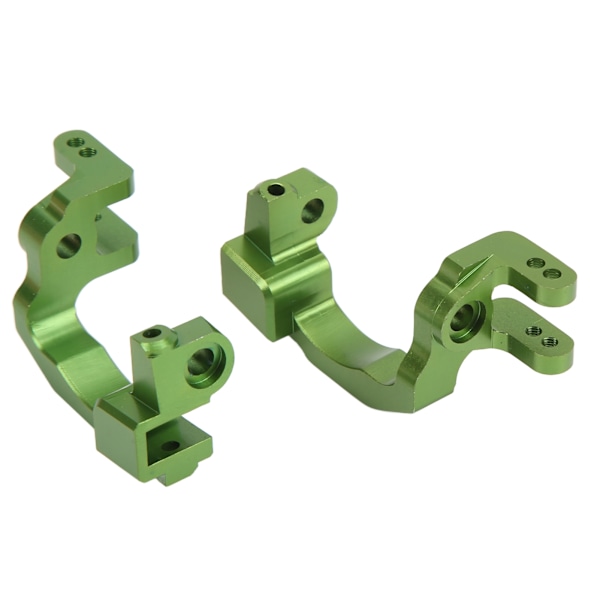 1 par RC C navholdere Bas Caster Block aluminiumlegering til ARRMA Typhon 1/10 Fjernstyrede Køretøjer Grøn