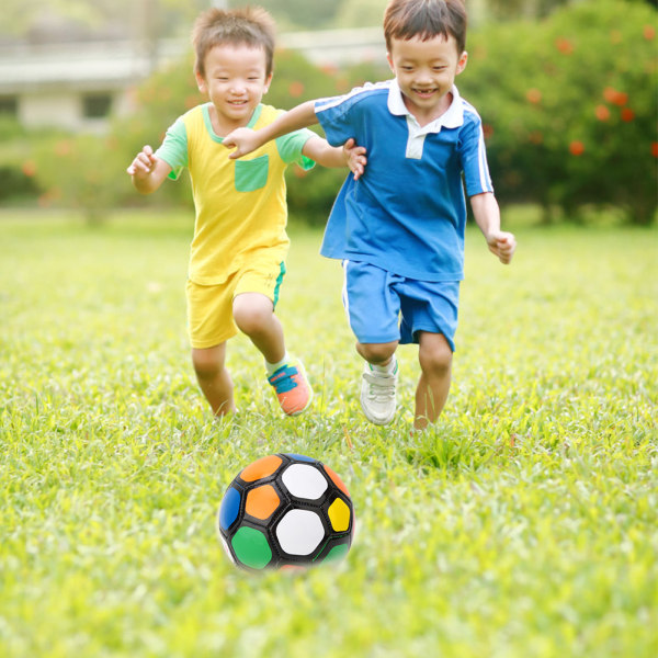 Lasten ulkoleikkiharjoituskoko #2 jalkapallopallo lasten urheiluottelu jalkapallo 13 cm/5,1 tuuman väri