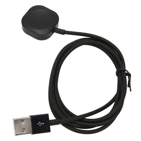 Urværk Oplader USB Magnetisk Opladning 2.5W Hurtig Opladning Ur Opladningskabel til IOS Watch Series 8 7 6 5 4 3 2 1 SE Sort Kvadrat