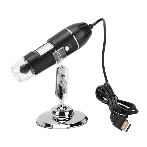 Langaton digitaalinen mikroskooppi, kannettava USB-mikroskooppi, jossa on 8 LED-valoa kotiin