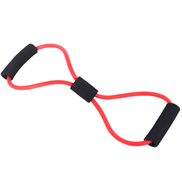 Resistance Stretch Rubber Band Training Rope Tube Workout Fitness joogasalille (punainen)