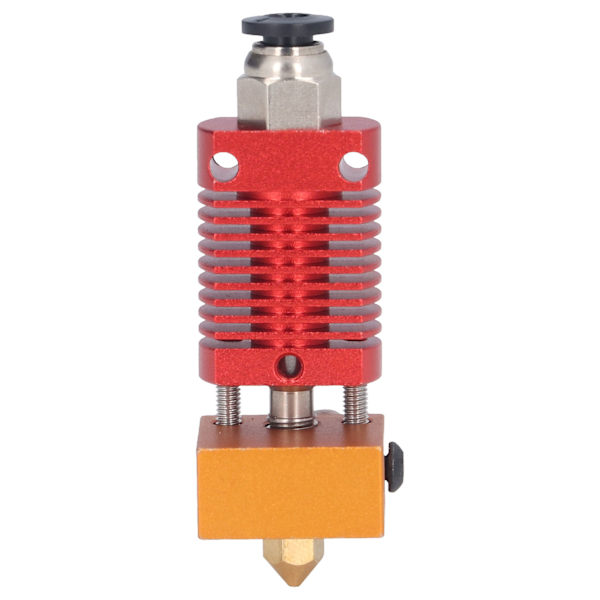 Extruder Hotend Mässing Munstycke Silikon Skyddande Väska 3D-skrivare Extruder Värme Ände Kit för CR10
