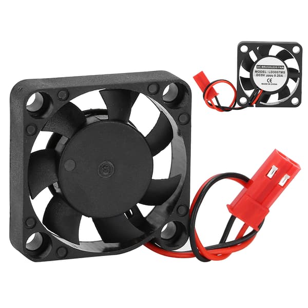 2 stk. Lille Kølepladeventilator med Skruer Mini CPU-køler til Raspberry Pi 4B / 3B / 2B (Til Raspberry Pi)
