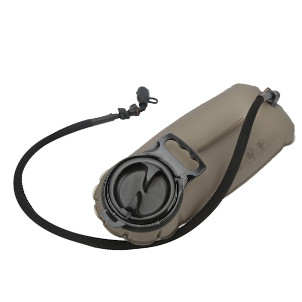 TPU Vattenpåse med PVC Drickslang Stor Kapacitet Utomhus Dricksväska Bergsklättring Löpning Reservoar Väska 2.5L