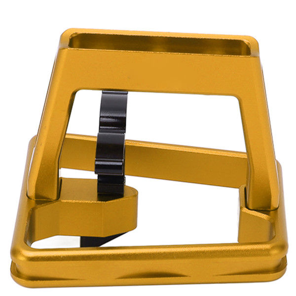 Foldbar cykel forreste bærer Adapter Aluminiumlegering Hul Skåret Mount Base til Poday Gold