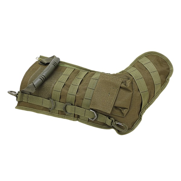 Hængende Jule-Strømpe Taske Utility Opbevaringstaske Militær Jagt Magasin Lommer Militær Grøn