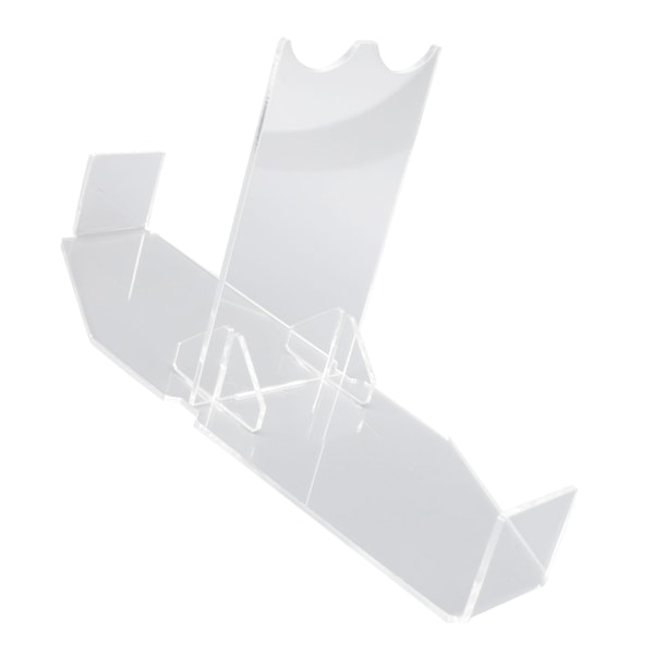 Lysholder i akryl for lyssabel - Stativ for lyssabel - Stativ for tryllestav - Stativ for dolk - Stativ med sklisikker pute - Transparent