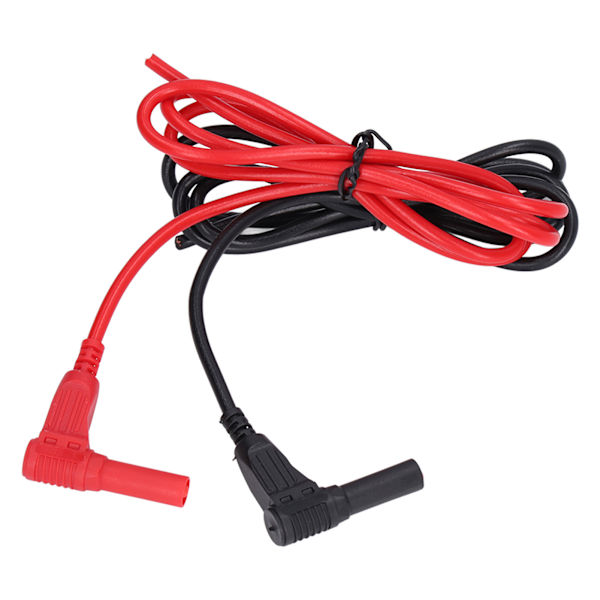 1 Set Bananplugg Multimeter Kablar Mässing PA elektrisk testkabel för Spänningstestare 4mm