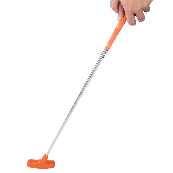 24-tommers Mini Golfputtere med Gummihode Golfkølle Stålskaft for Barn (Oransje)
