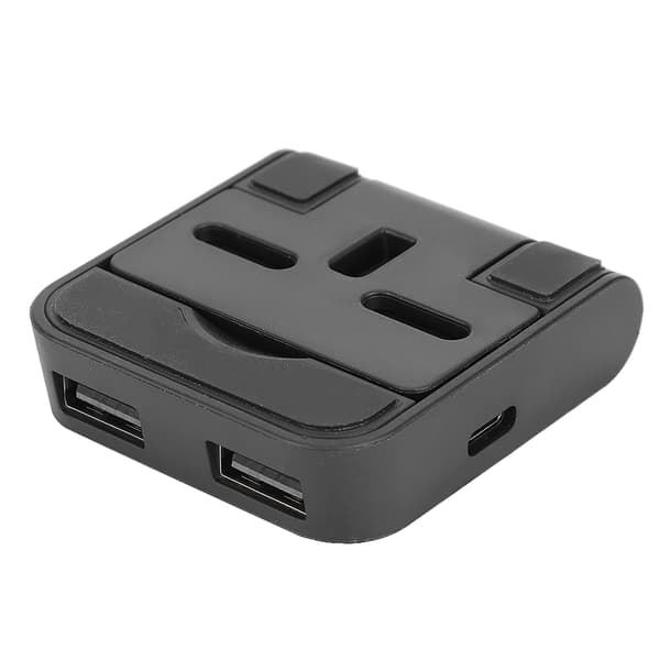 2 i 1 Universal Sammenleggbar Spillkontroller Konsoll Ladebrakett Base Skrivebordslader for Switch Lite