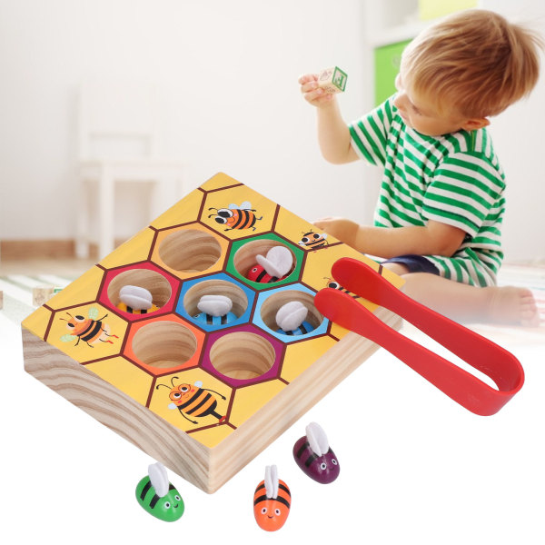 Fånga ett bi Matchande leksak Barns tidig utbildning Lära sig motoriska färdigheter Leksak Fånga ett bi