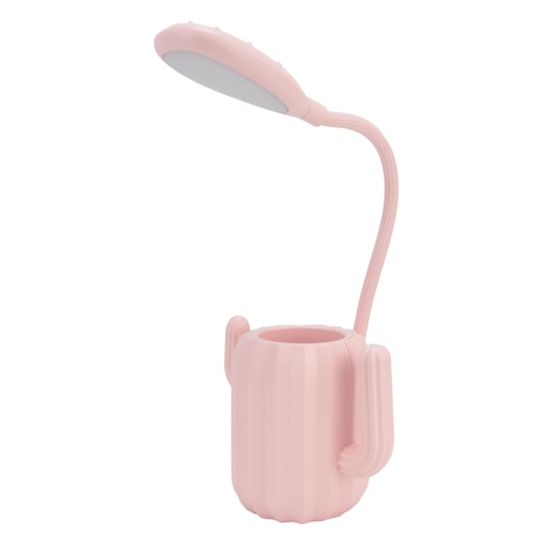 Pen Holder Desk Lamp LED Desktop Øjenbeskyttelse Opladning Læselampe Børn Touch Seng Natlys