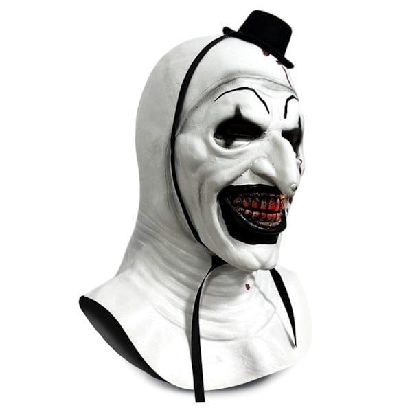 Kauhuelokuvan The Clown Mask Terrifiers Halloween Cosplay -naamio Pelottava murhaaja naamiaisasu Juhlatarvikkeet