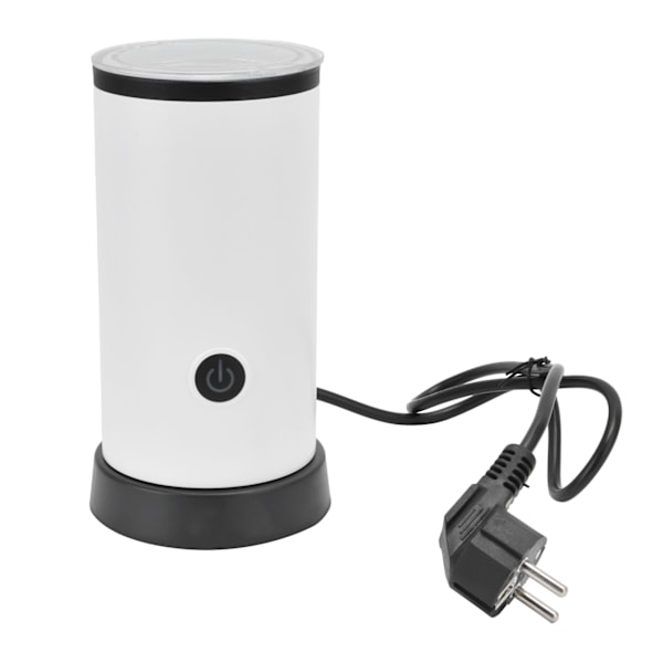 Melkeskummer Mini Automatisk Kaffe Lav Støy Skummende Maskin for Cappuccino Latte Kaffe Hvit EU Plugg 220‑240V
