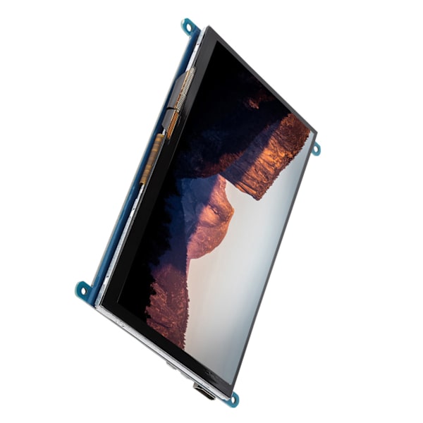 7-tums LCD HDMI 1024x600 Ultra HD Skärm Kapacitiv Touchskärm för Raspberry Pi