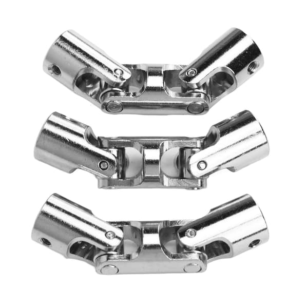 3 stk. 5mm til 5mm Indre Dia Roterbar Universal Styreaksel U Ledforbindelse til RC Modelbil Båd