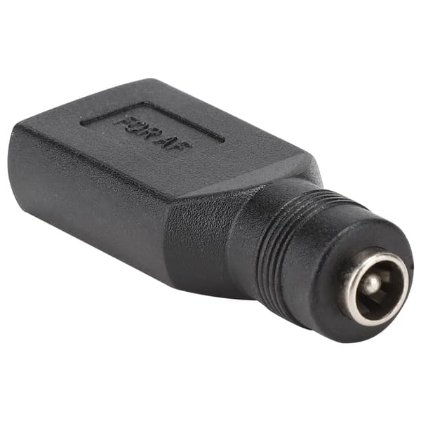 5 STK Datamaskin Mini USB Hunn Grensesnitt til DC5.5 x 2.1 Hunn Hode Adapter Kobling