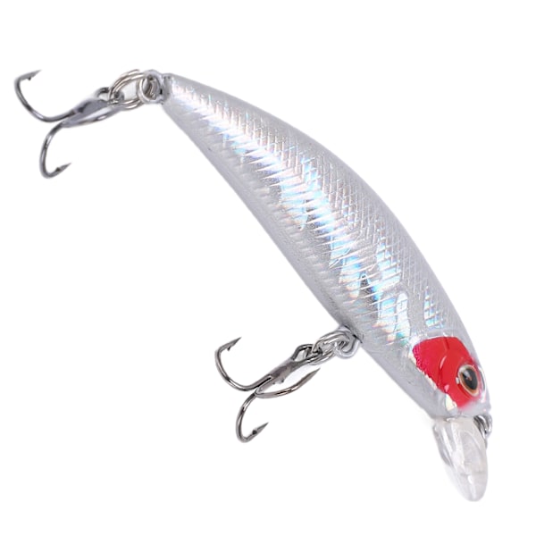 Fiskedrag 3D Vivid Eyes 6,8 cm ABS Plast Slitstark Naturlig Robust Minnow Lure för havsvatten Sötvatten Färg 5