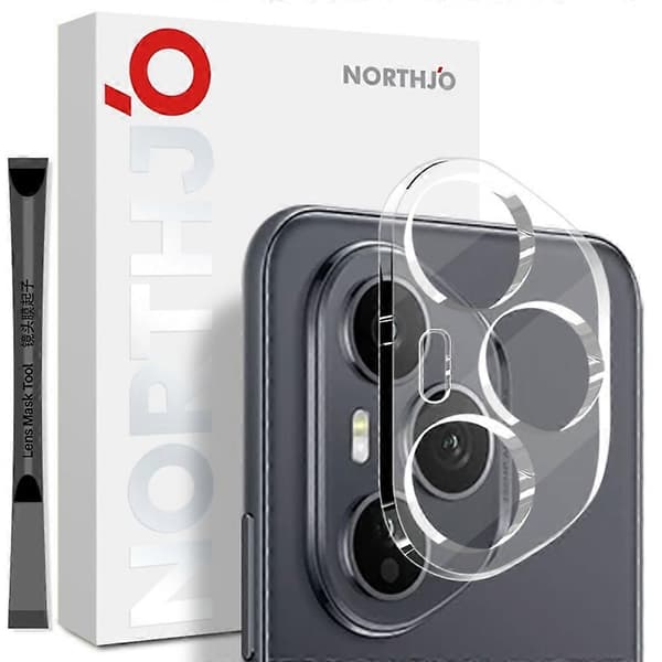 NORTHJO Camera Lens Protector for Honor 400 Pro 5G (Global) Tempered Glass HD Clear 3D Full Coverage