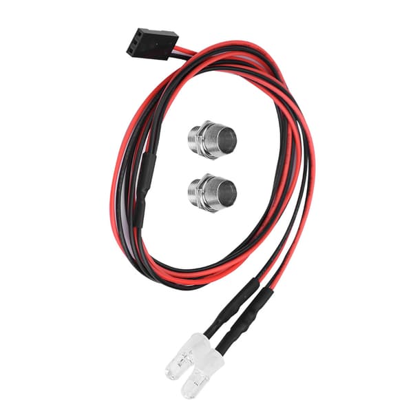 2 STK 5 mm frontlykter RC tilbehør LED-lys for 1/10 modell driftbil (11# blått lys)