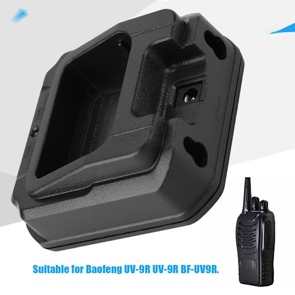 Skrivbordsladdare CHR-9700 för BAOFENG UV 9R BF UV9R Walkie Talkies ham Transceiver EU