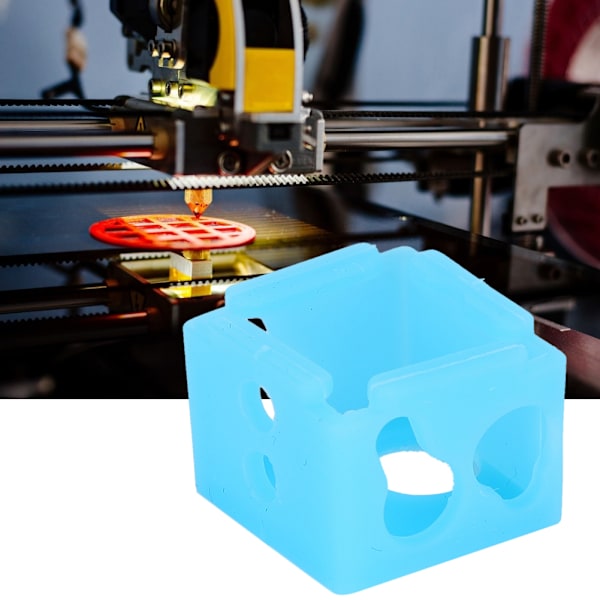 5 st 3D-skrivardelar XCR NV6 Uppvärmt Block Silikonsocka Extruder Värmeblock Skyddskåpa